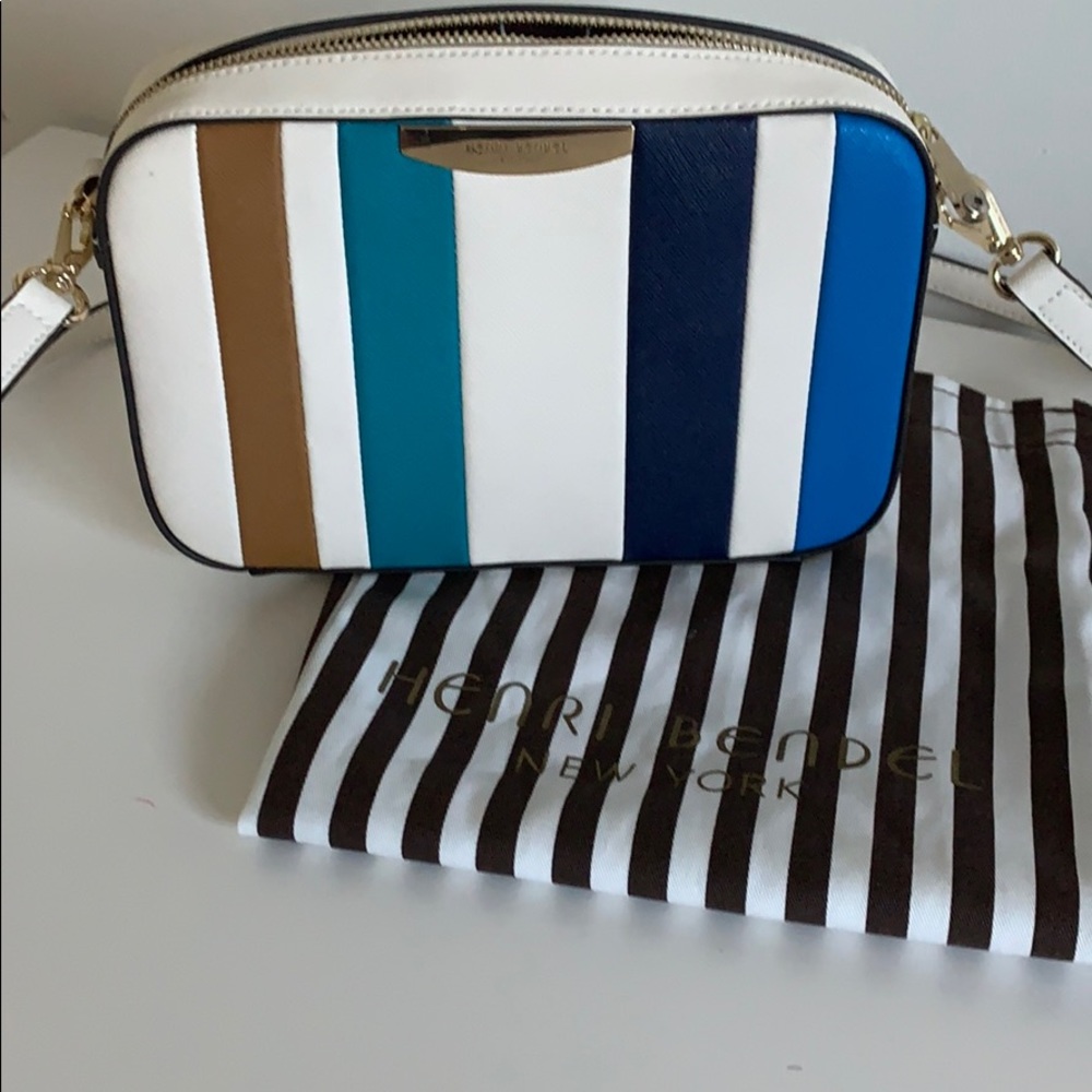 Henri Bendel multicolor crossbody handbag